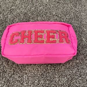 Cheer Pink Cosmetic Bag